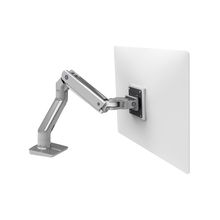view Ergotron HX Polished Aluminium Single Monitor Desk Mount Bracket for Flat Panel TVs or Monitors - Up to 19.1 kg