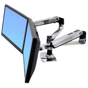 Ergotron LX Dual Side-by-Side Arm Desk Mount