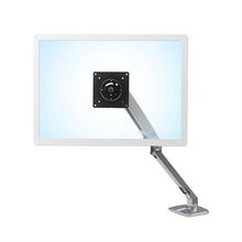 view Ergotron MXV Polished Aluminium Single Monitor Desk Mount Bracket for up to 34 Inch Flat Panel TVs or Monitors - 3.2 to 9.1 kg