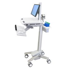 view Ergotron StyleView Moveable Medical Cart with LCD Pivot