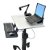 Ergotron TeachWell MDW Laptop Desk Mount - Graphite Grey
