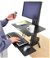 Ergotron WorkFit-S Sit-Stand Single HD with Worksurface