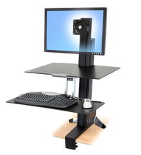 view Ergotron WorkFit-S Sit-Stand Single HD with Worksurface