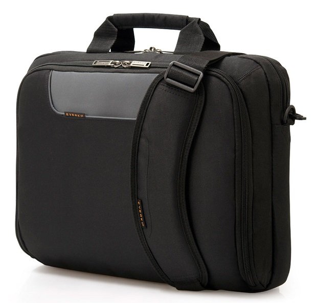 Everki Advance Briefcase Carry Bag for 13 Inch to 14.1 Inch Laptops with Trolley Handle & Shoulder Pad