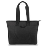 Everki Business 418 Tote Bag for 15.6 Inch Laptops with Padded Pocket - Black