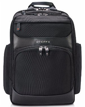 Everki Onyx Premium 15.6 Inch Laptop Backpack - Black