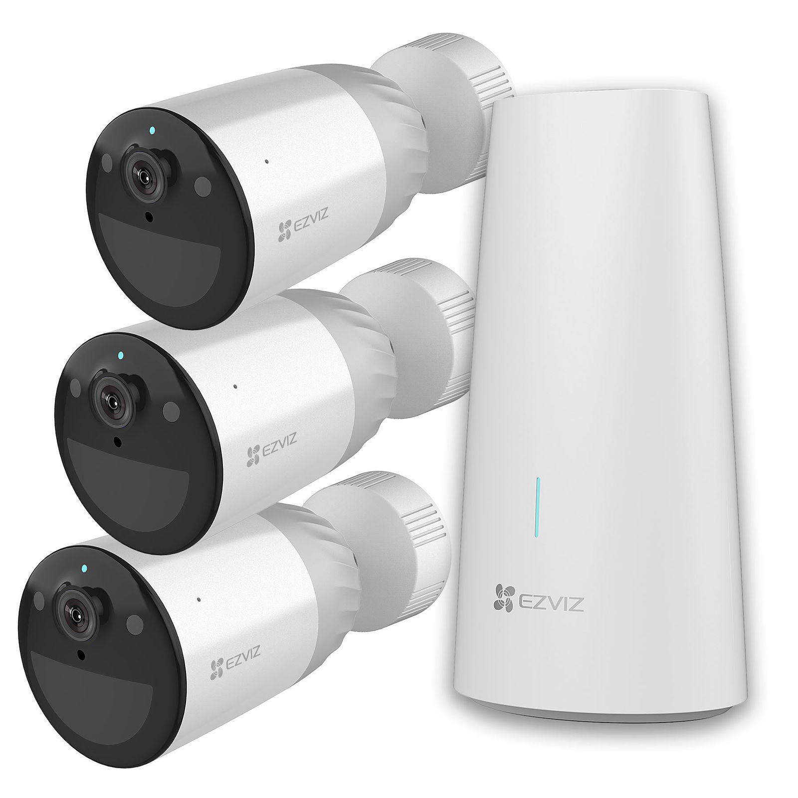 EZVIZ BC1-B3-2K+ 4MP Wire-Free IR Bullet Security Camera Kit | Elive NZ