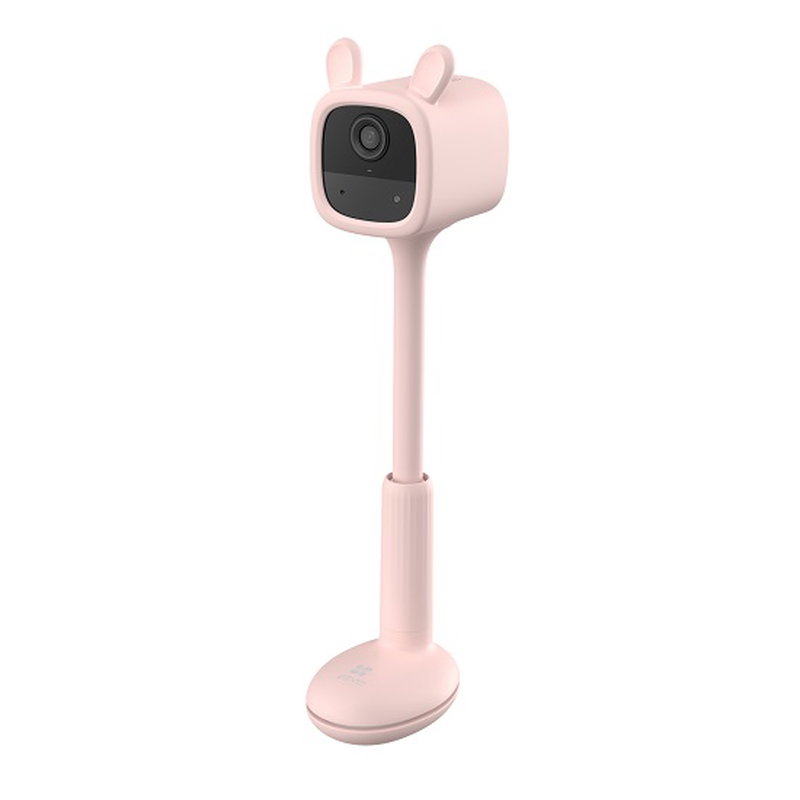 EZVIZ BM1 2MP Battery-Powered Baby Camera with Crying Detection & 2 Way Talk - Pink