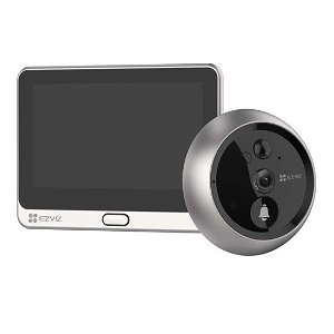 EZVIZ DP2C Wire-Free Smart Video 1080P Doorbell & Door Viewer