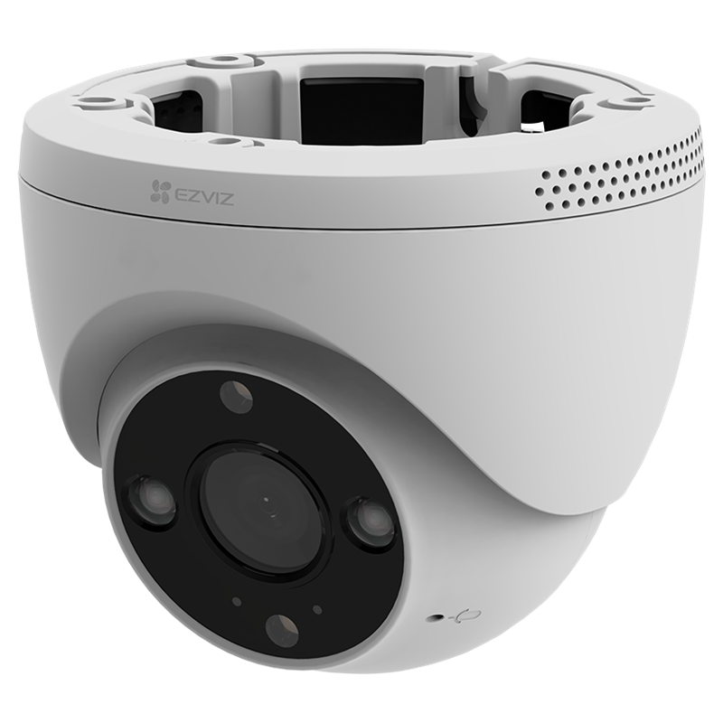 EZVIZ H4 PoE 2K 3MP 2.8mm Fixed Turret Smart Security Camera with AI