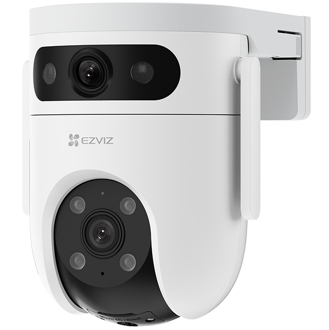 EZVIZ H9c 2K Dual Lens Ethernet Wi-Fi IR Turret Camera