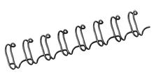 view Fellowes 12mm Wire Binding Combs - 100 Pack