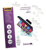 Fellowes A3 Gloss 80 Micron Laminating Pouches - 100 Pack