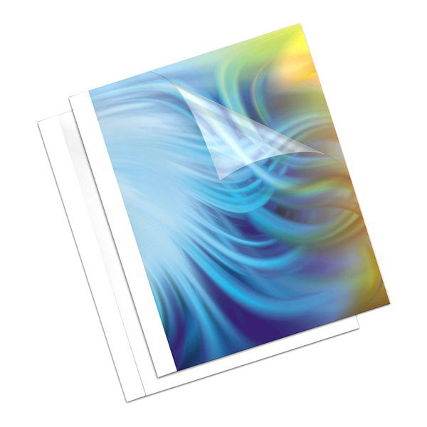 Fellowes A4 20mm Thermal Binding Covers White - 50 Pack