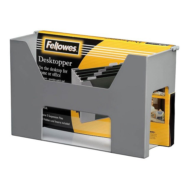 Fellowes Desktopper File - Grey
