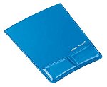 Fellowes Gel Wrist Support Mouse Pad - Blue