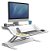 Fellowes Lotus Sit Stand Workstation - White