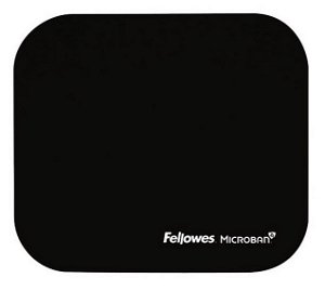 Fellowes Mouse Pad with Microban - Black