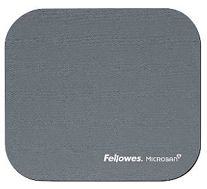Fellowes Mouse Pad with Microban - Silver