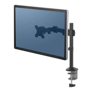 Fellowes Reflex Single Monitor Arm - Black