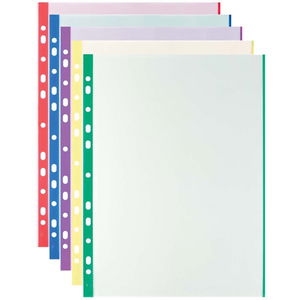 File Master A4 Copysafe Pockets Assorted - 100 Pack