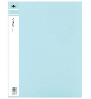 File Master A4 Display Book Baby Blue - 20 Pocket