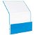 File Master A4 Premium Document Box Elastic Close - Ice Blue