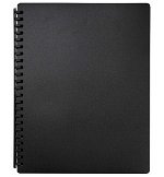 File Master A4 Refillable Display Book - Black
