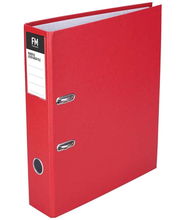 view File Master Binder Radofile Foolscap Lever Arch - Red