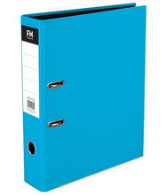 view File Master Binder Vivid Foolscap Lever Arch - Ice Blue