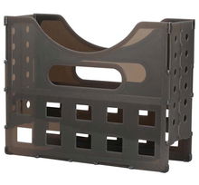 view File Master Collapsible Open Top A4 Magazine File Box - Grey