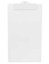view File Master Foolscap Plastic Clipboard - White