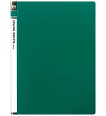 File Master Insert Cover Display Book Green - 20 Pocket