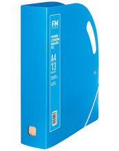 view File Master Premium Expanding Magazine File - Ice Blue