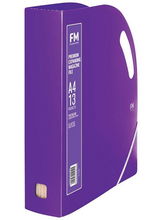 view File Master Premium Expanding Magazine File - Passion Purple
