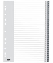 view File Master A4 Polypropylene 1-31 Indices