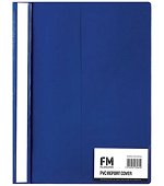File Master A4 Presentation Report Cover Folder Blue