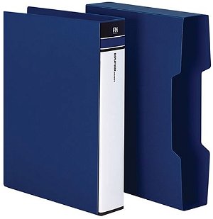 File Master 80 Pocket A4 Display Book - Blue