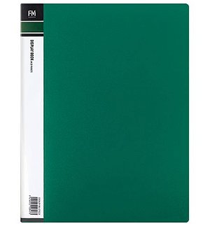 File Master 40 Pocket A4 Display Book - Green