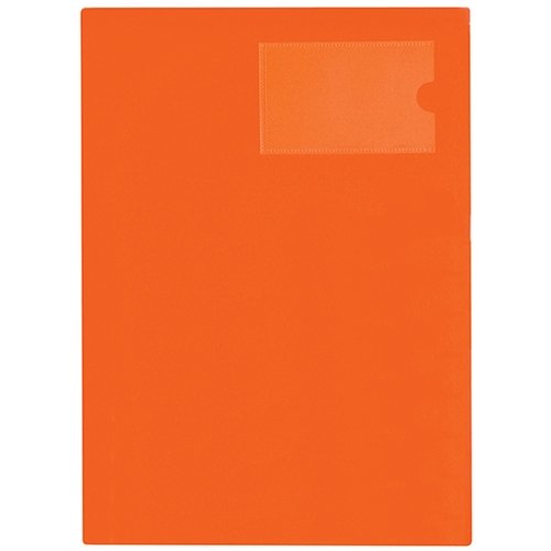 File Master 3 Pocket A4 Presentation Folder - Burnt Orange