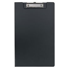 view File Master PVC Foolscap Clipboard with Flap - Black