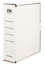 view File Master A4 Storage Box Carton White