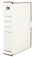 view File Master Foolscap Storage Box Carton White
