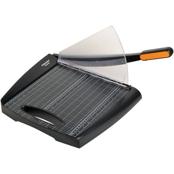 Fiskars 12 Inch A4 Recycled Guillotine - Black