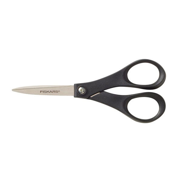 Fiskars 6 Inch Performance Recycled Scissors - Black