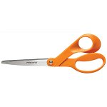 Fiskars 8 inch Offset Scissors - Orange