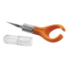 view Fiskars Fingertip Control Craft Knife - Orange
