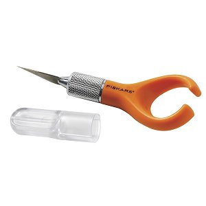 Fiskars Fingertip Control Craft Knife - Orange