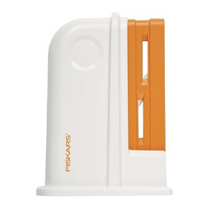 Fiskars Universal Scissor Sharpener - White/Orange