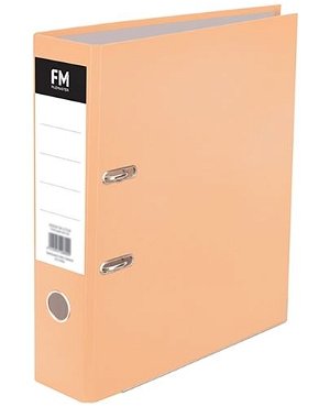 File Master A4 Pastel Lever Arch File Orange